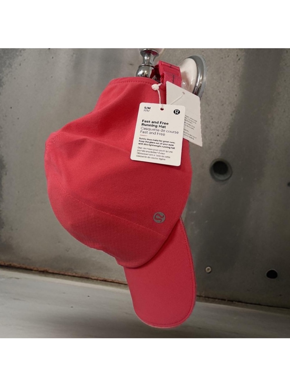lululemon athletica Fast and Free Running Hat - Coral/Red
